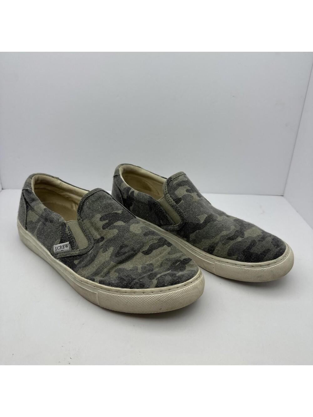 J. Crew Women's Size 8.5 Camo Slip On Shoes